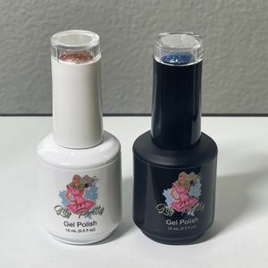 Lily Pretty Gel Nail Polish, 2 Pcs15ml Color Soak Off Gel Polish Nail